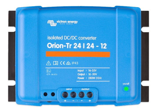 Victron 24V to 24V Orion-Tr 24/24-12A Isolated DC-DC Converter