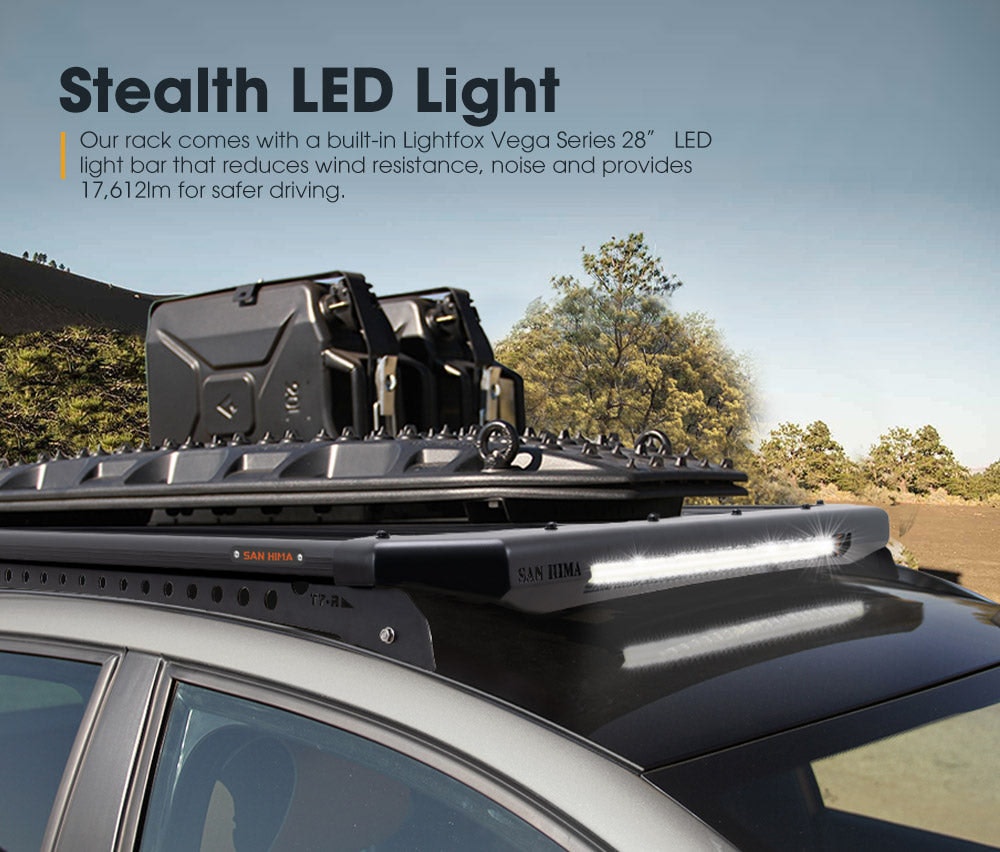 San Hima Roof Rack Platform For Mazda BT-50 BT50 Aluminium Alloy 2010-On