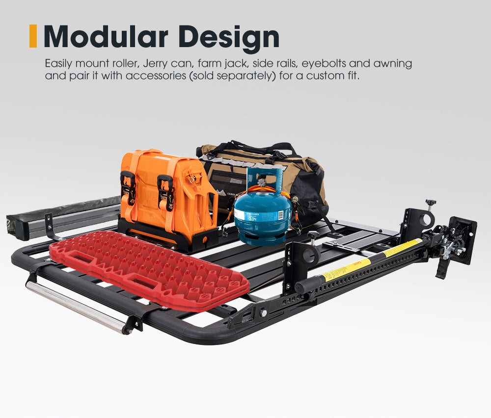 San Hima Roof Rack Platform For Mazda BT-50 BT50 Aluminium Alloy 2010-On