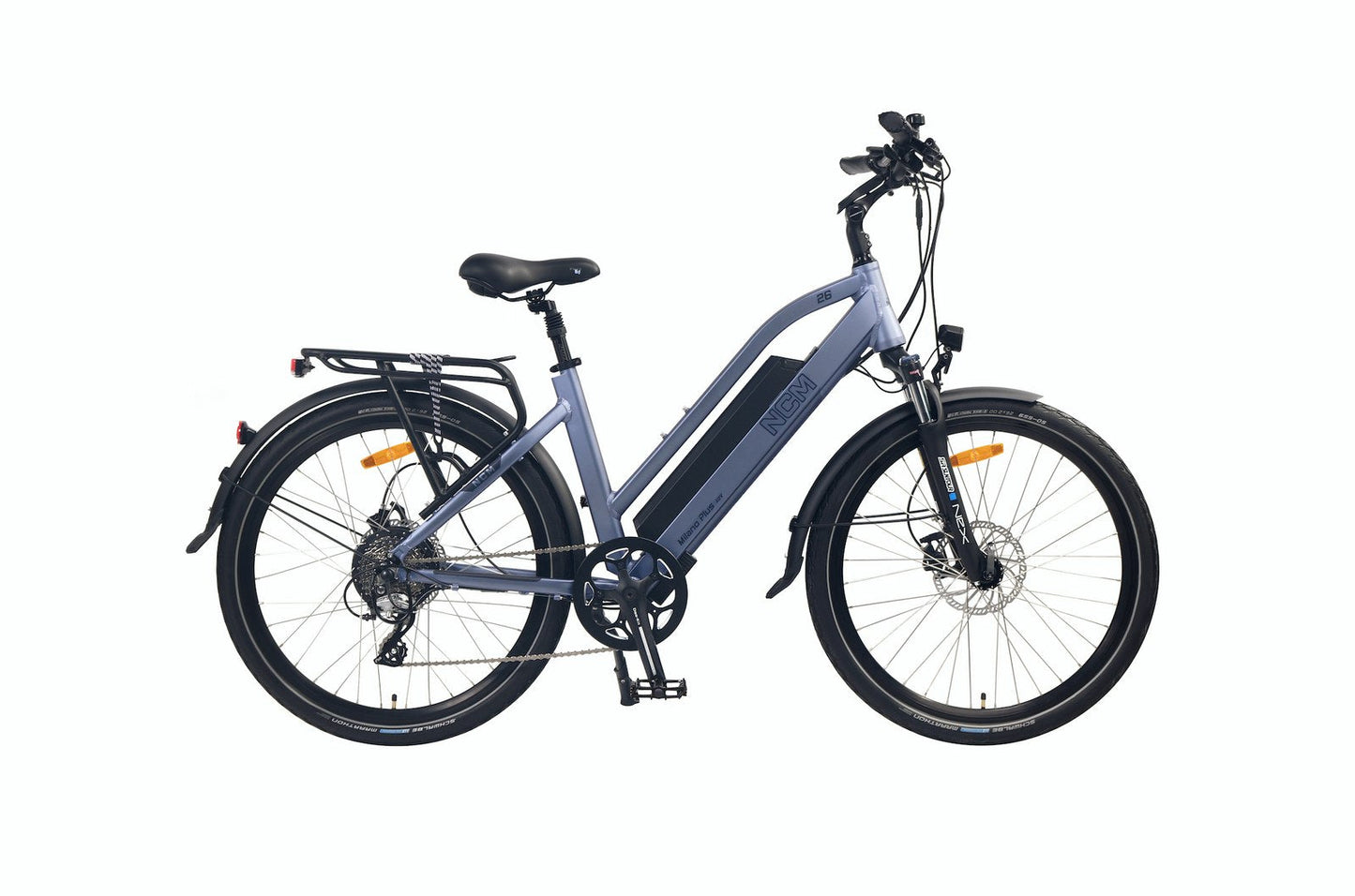 NCM Milano Plus Trekking E-Bike, City-Bike, 250W-500W, 48V 16Ah 768Wh Battery