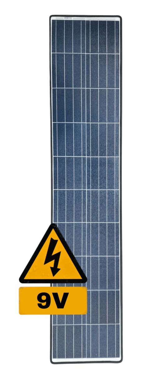 Sunman eArc 9V 85W Flexible Solar Panel - Junction Box Underneath - Free VGK