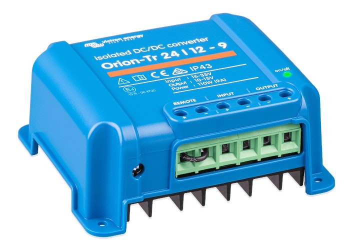 Victron 24V to 12V Orion-Tr 24/12-9A Isolated DC-DC Converter
