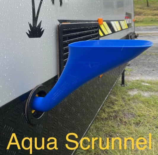 Aqua Caravan Water Scrunnel Funnel (Hume   Screw in Water Fitting  ) NOT ALL CARAVANS WATER FILLERS ARE THE SAME. PLEASE CHECK YOU HAVE A THREADED HUME OR ALKO STYLE FITTING. $35 + Postage