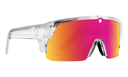 Spy MONOLITH 5050 Crystal w/ Happy Pink Spectra Mirror