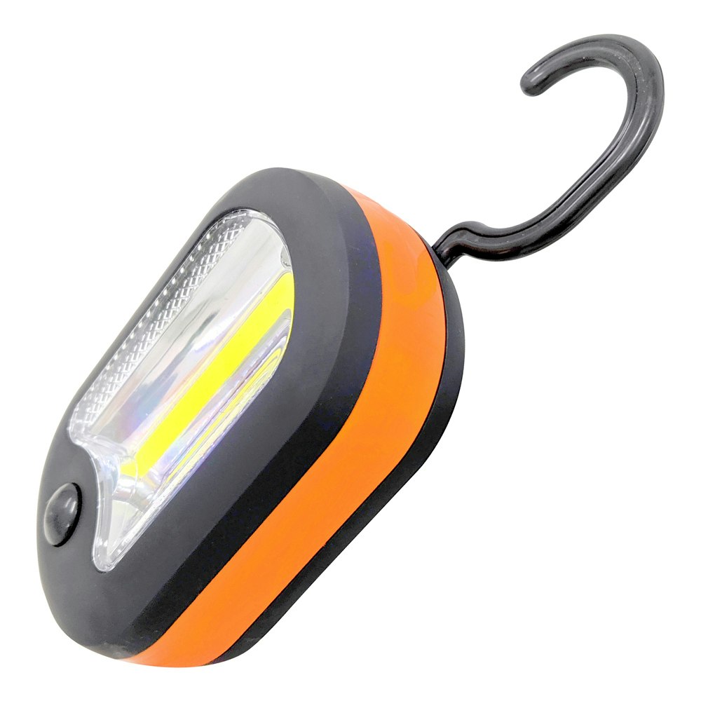 2x Wildtrak Camping 97cm Oval Magnetic Work Light Outdoor Hiking Black/Orange