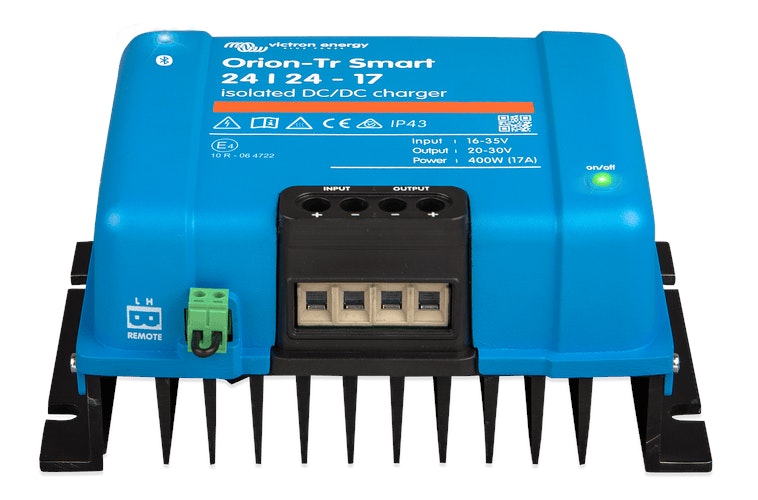 Victron 24V to 24V Orion-Tr Smart 24/24-17A Isolated DC-DC Charger