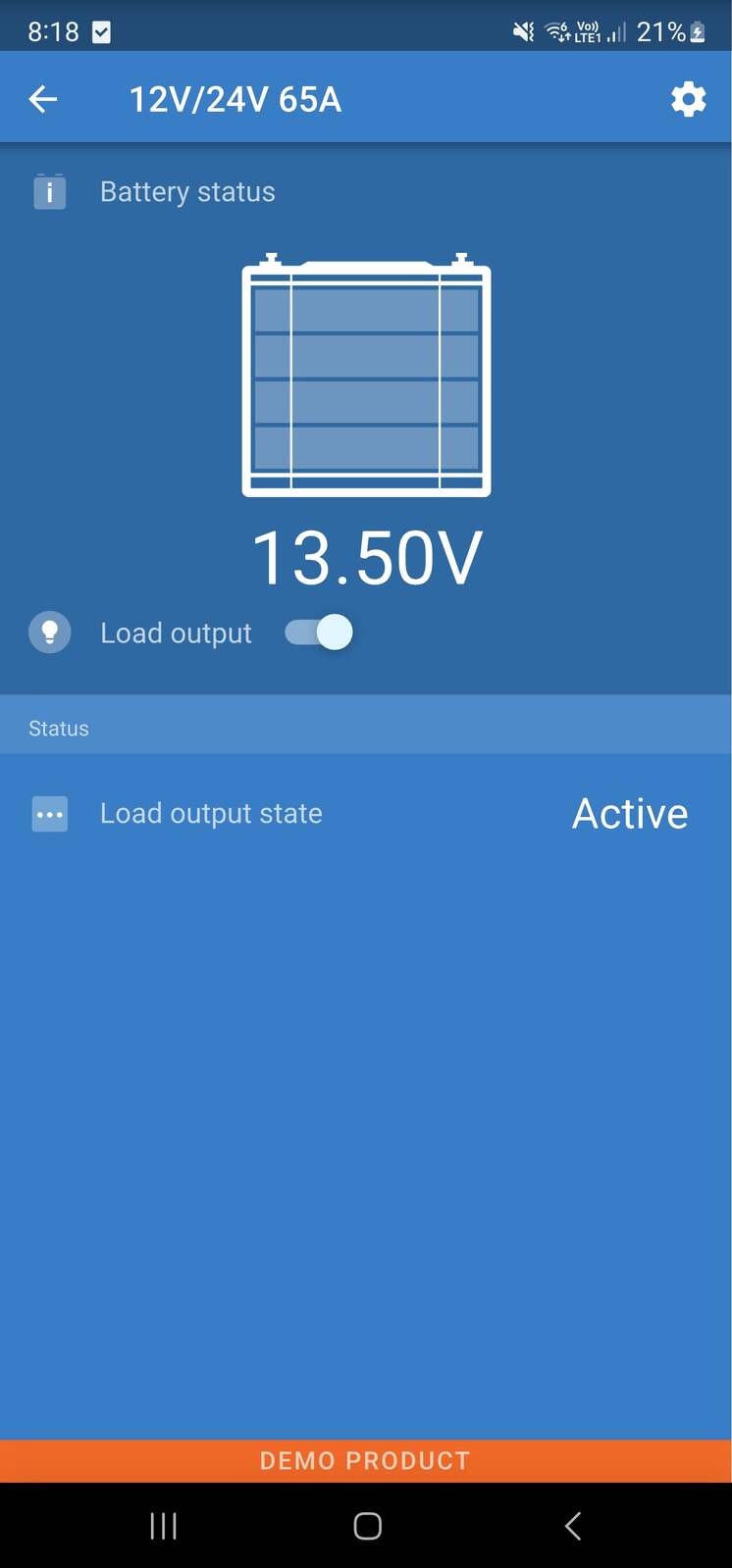 Victron Smart BatteryProtect 12/24V-65A Bluetooth Low Voltage Disconnect