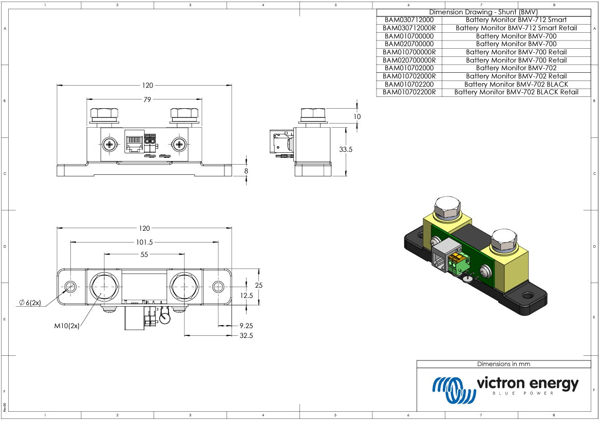 Victron Grey Smart BMV-712 Battery Monitor
