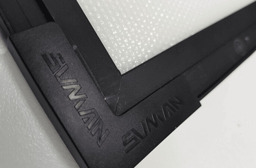 Sunman eArc 295W Lightweight Solar Panel - Thin Frame Around Perimeter