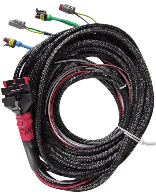 Wakespeed WS500 P-type wiring harness with CAN bus in harness - extra length tails