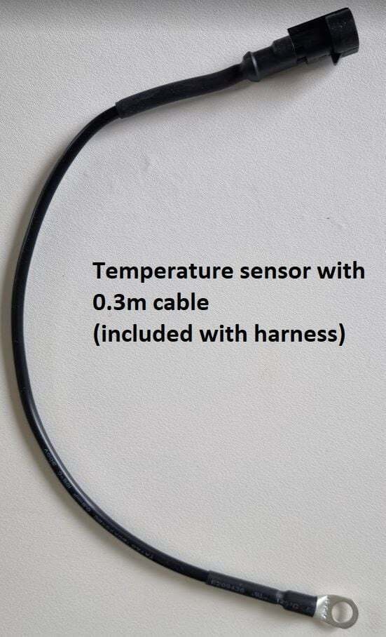 Wakespeed WS500 P-type wiring harness with CAN bus in harness