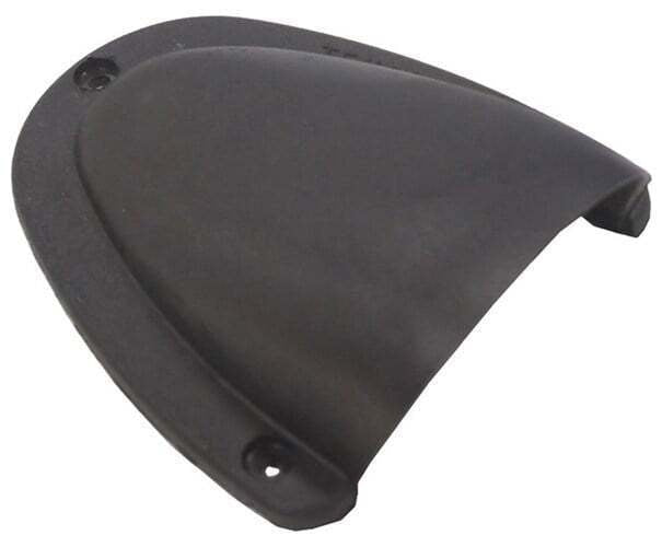 Large Black Clamshell Cable Entry Cover