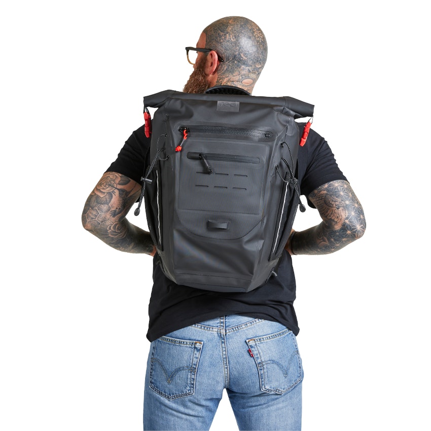 Adventure Waterproof Backpack 30L - Obsidian Black