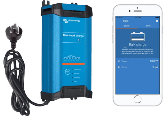 Victron 24V 12A Blue Smart IP22 24/12 AU/NZ Battery Charger