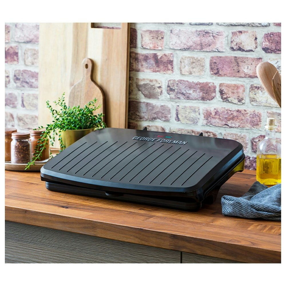 George Foreman 43cm Fit Electric Griller Press Large Non Stick Food Cooking