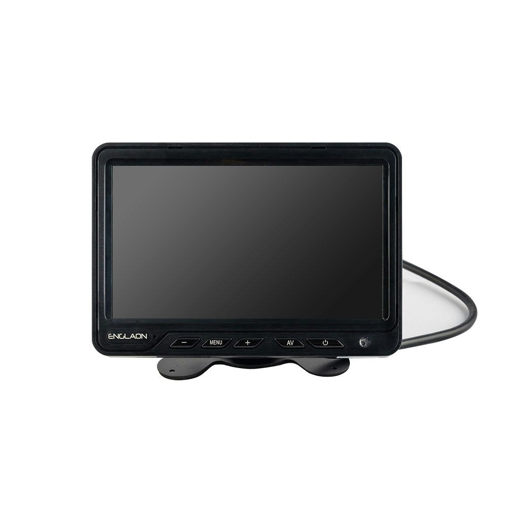 12V-36V 7" AHD Monitor DVR with Dual Reverse Cameras for Caravan Truck Campervan