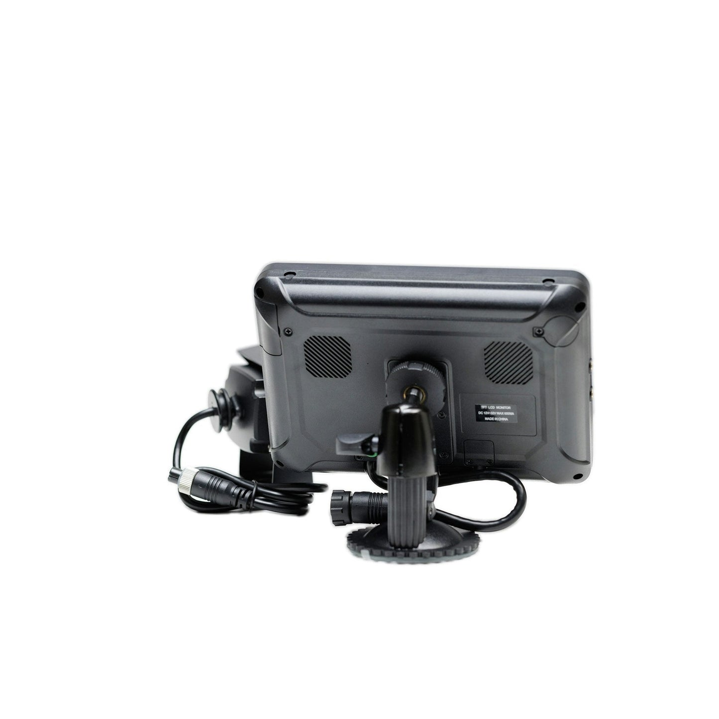 12V-36V 7" AHD Monitor DVR with Reverse Cameras & 15m Cable for Caravan Truck Campervan