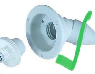 Aqua Caravan Water Scrunnel Funnel (Hume   Screw in Water Fitting  ) NOT ALL CARAVANS WATER FILLERS ARE THE SAME. PLEASE CHECK YOU HAVE A THREADED HUME OR ALKO STYLE FITTING. $35 + Postage
