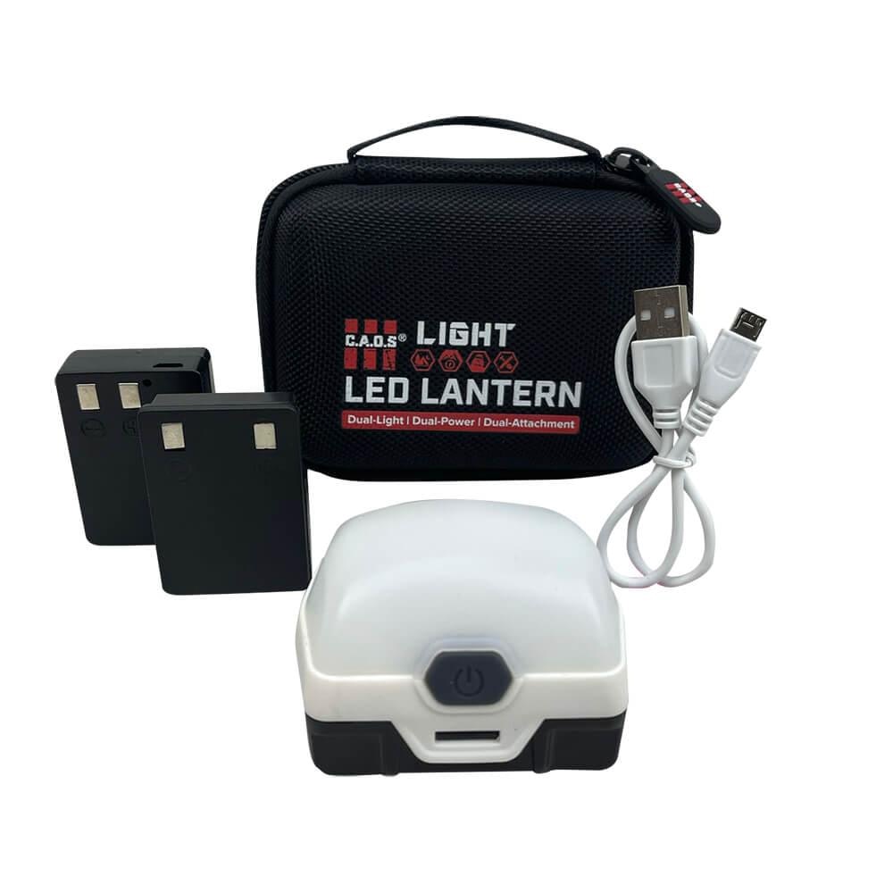 CAOS LED Single Lantern + 3 LED Headlamp
