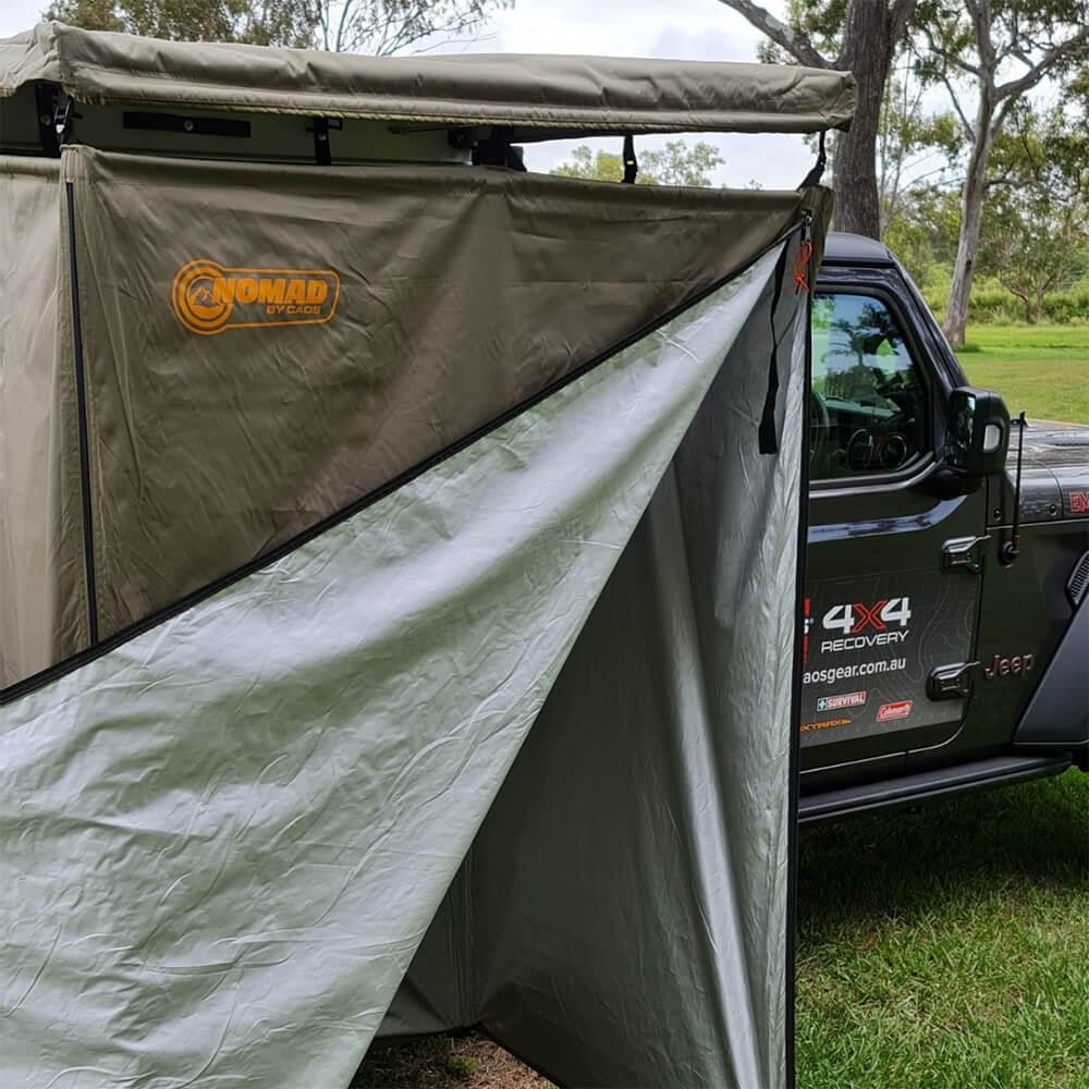 NOMAD Shower Tent Awning (Foldout) with Roof
