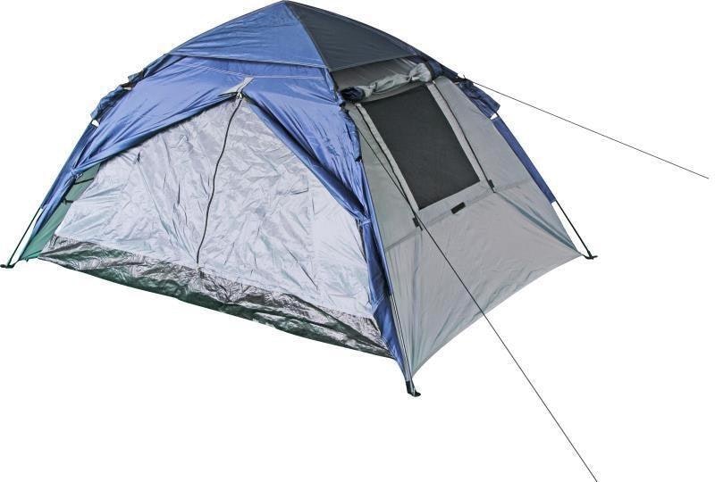 2 Person Tent - Blue/Grey