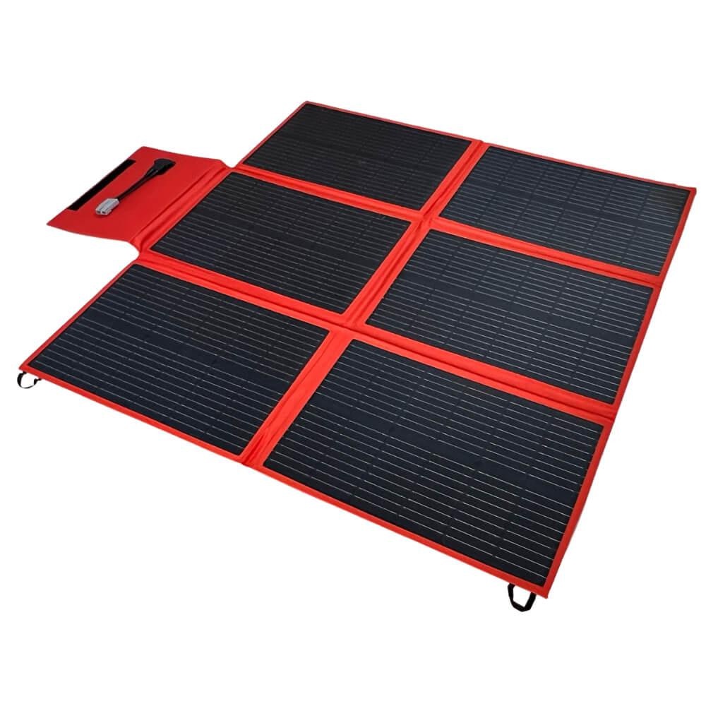 CAOS 200W Solar Blanket + HD Battery Box + 50amp 5m Extn Lead + 150A Watt Meter + Dual Battery Cable