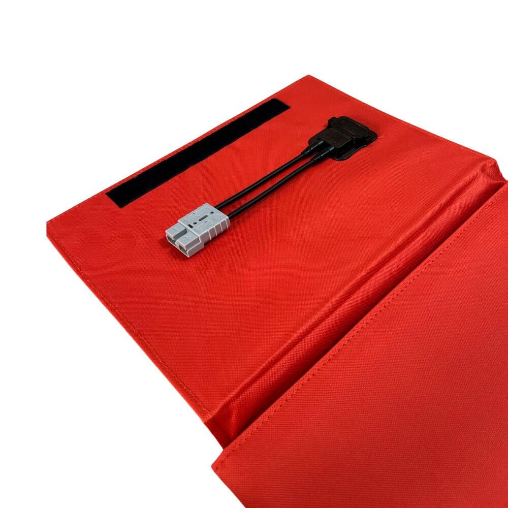 CAOS 200W Solar Blanket + HD Battery Box + 50amp 5m Extn Lead + 150A Watt Meter + Dual Battery Cable